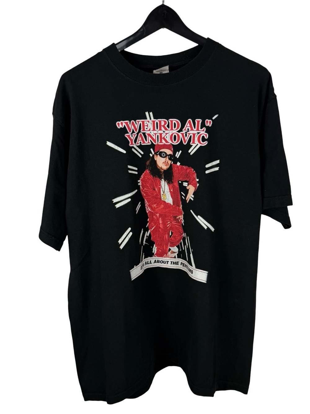 Vintage 90s Weird Al Yankovic Intel Promo Music Promo Graphic Shirt Size XL